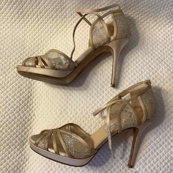 JIMMY CHOO Sandals Nude Color - Picture 6 of 7